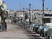 Promenade in der Marina
