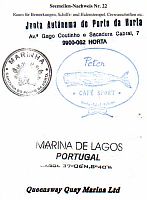 Eine Seite aus meinem Meilenbuch