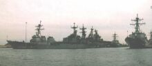 Alle Arten von Schiffen der US-Marine