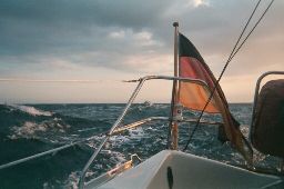 Segeln in der Abendsonne