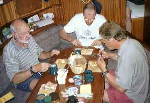 St&auml;rkung vor dem Absprung nach England