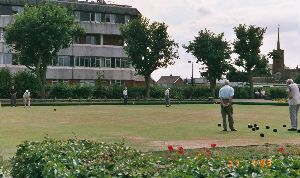 Leichte Spiele im Stadtpark