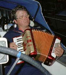 Gem&uuml;tlicher Feierabend, auch wenn Hermann so ernst guckt!