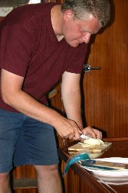 Die Vorspeise ist in Arbeit!