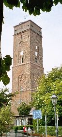 Der alte Borkumer Leuchtturm ...