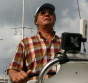 Konzentrierte Schleusen-Ausfahrt